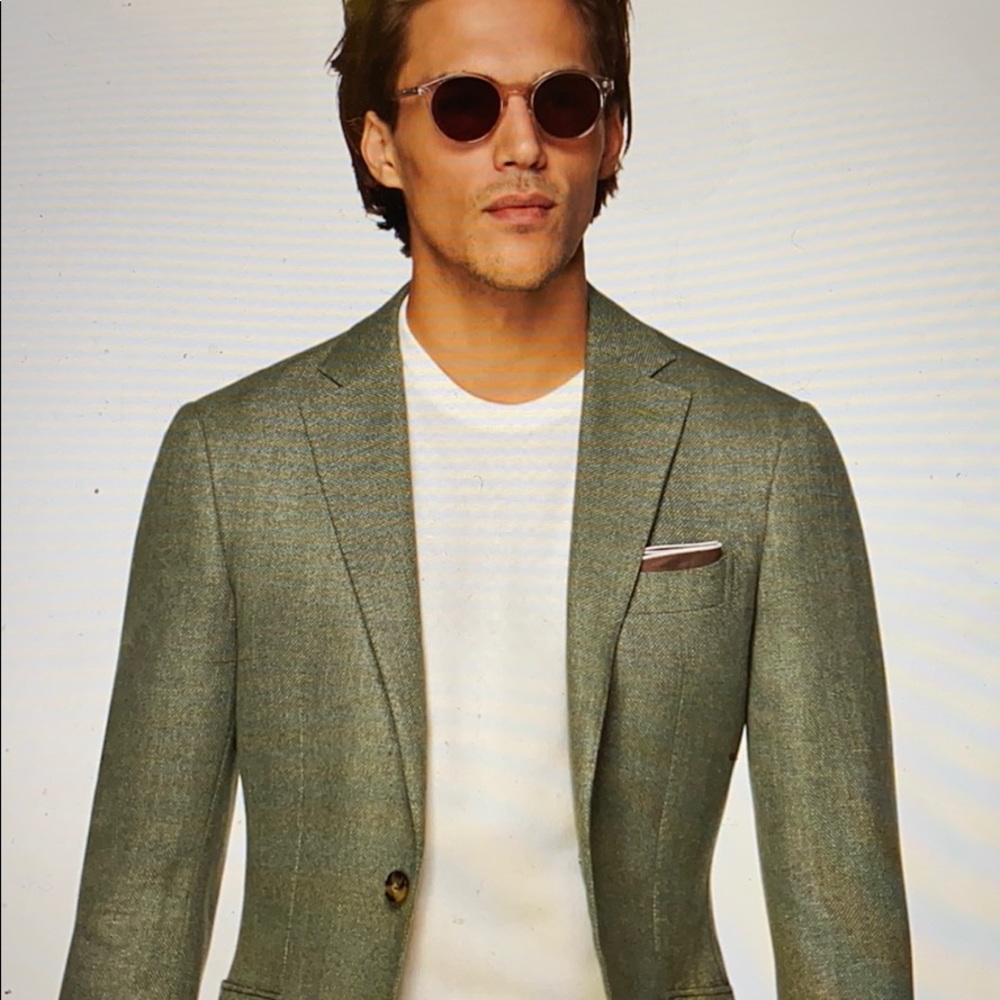 NWT!! Men’s Green Havana Jacket- Suit Supply
